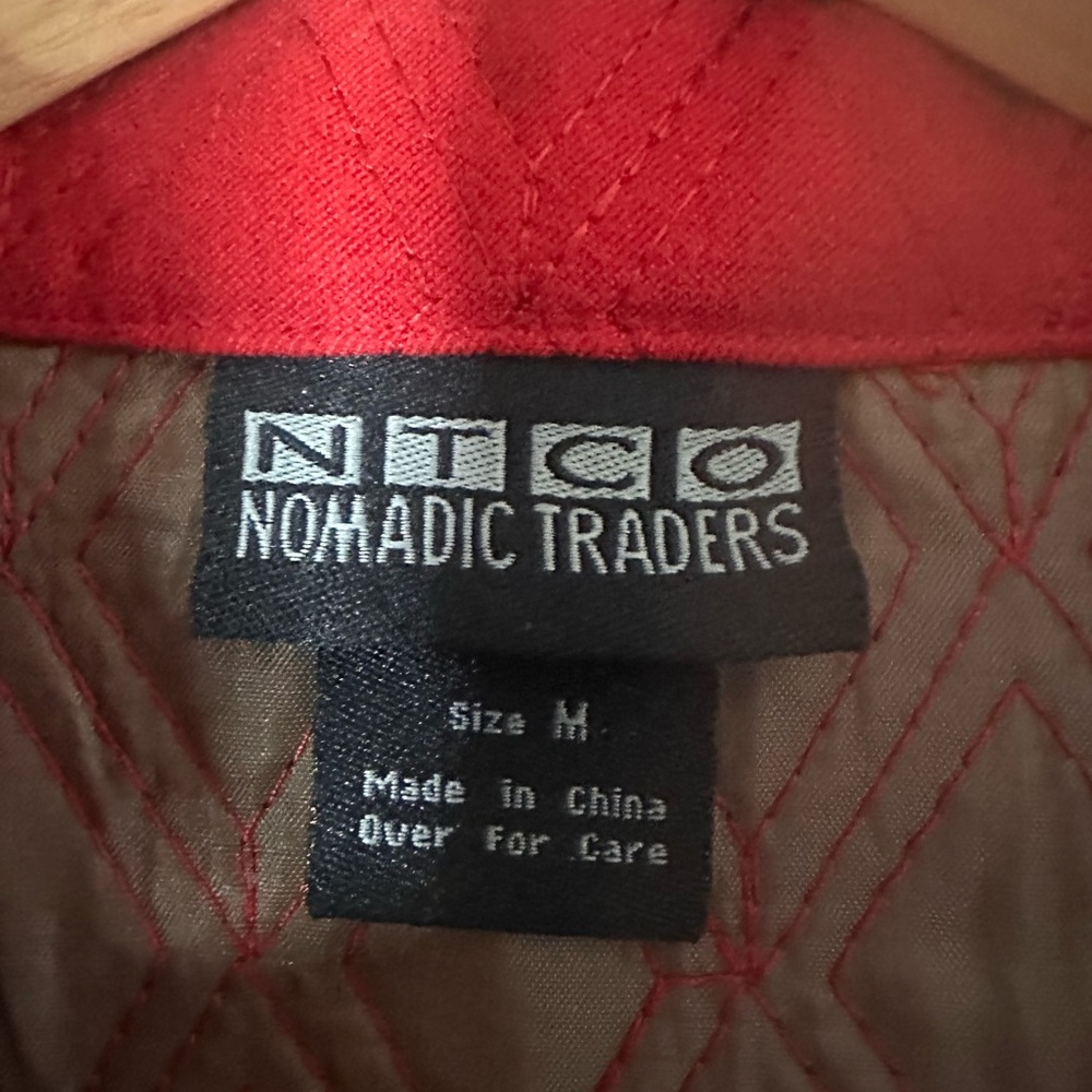 Nomadic Traders Red Quilted Jacket - image 2